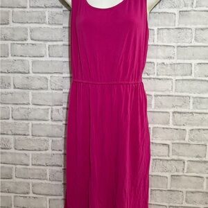Old Navy Vibrant Pink Midi Dress, size XL